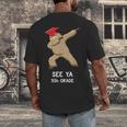 Sloth Dabbing 5th Grade Graduation Shirt Fifth Grade Grad Men's Back Print T-Shirt