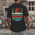 Snow Christmas Introvert Team Introverted Introvert Xmas Men's Back Print T-Shirt Snow Christmas Introvert Team Introverted Introvert Xmas Men's Back Print T-Shirt