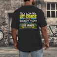 So Long 1st Grade 2nd Grade Here I Come School Graduation Men's Back Print T-Shirt
