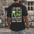 So Long 8th Grade 9th Grade Here I Come Graduation Men's Back Print T-Shirt