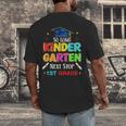 So Long Kindergarten Graduation 2025 Graduate 1st Grade Men's Back Print T-Shirt