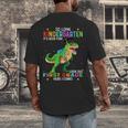 So Long Kindergarten Graduation Class 2025 Dinosaur Kids Men's Back Print T-Shirt