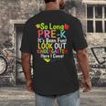 So Long Pre-K Kindergarten Here I Come Graduation Kids Men's Back Print T-Shirt