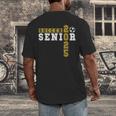 Soccer Senior Night Soccer Senior 2025 Graduation 11 Men's Back Print T-Shirt