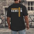Soccer Senior Night Soccer Senior 2025 Graduation 8 Men's Back Print T-Shirt