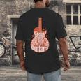 Social Introverts Hang Out With Guitars Musician Guitarist Men's Back Print T-Shirt