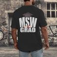 Social Work MSW Graduation Masters Degree Worker 2020 Men's Back Print T-Shirt