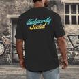 Socially Awkward Introvert Retro Anxious Awkwardly Social Men's Back Print T-Shirt Socially Awkward Introvert Retro Anxious Awkwardly Social Men's Back Print T-Shirt
