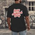 Sorry I'm Awkward Sorry Introvert Humor Men's Back Print T-Shirt