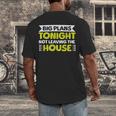 Staying Alone Big Plans Tonight Ideal For Introverts Men's Back Print T-Shirt Staying Alone Big Plans Tonight Ideal For Introverts Men's Back Print T-Shirt