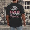 Super Proud Dad Of 2025 Graduate Senior Graduation Family Men's Back Print T-Shirt