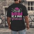 Super Proud Mom Of 2025 Graduate Senior Graduation Family Men's Back Print T-Shirt