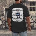I Survived Nursing School Graduation 2025 Men's Back Print T-Shirt