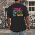 Sweet Happy Last Day Of 3rd Grade Kids GraduationMen's Back Print T-Shirt