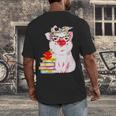 Teacher Pig Cute Farm Animal Book Lover School Student For Men Women Kids Men's Back Print T-Shirt Teacher Pig Cute Farm Animal Book Lover School Student For Men Women Kids Men's Back Print T-Shirt