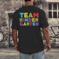 Team Kindergarten Shirt Teacher Back To School Graduation Men Women Girls Kids Men's Back Print T-Shirt