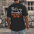 That's My Grandson 2018 Graduation Shirt For Grad Nanas Men's Back Print T-Shirt