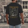 Tired Mom Book Club Running On Coffee Chaos And Chapters Men's Back Print T-Shirt Tired Mom Book Club Running On Coffee Chaos And Chapters Men's Back Print T-Shirt