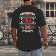 Tough Crazy CNA Product Great For CNA Nurse Graduation Men's Back Print T-Shirt