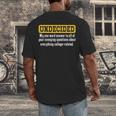 Undecided Collage Student Novelty Graduation Present Men's Back Print T-Shirt