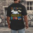 Unicorn Kindergarten Graduation Shirt Girls Men's Back Print T-Shirt