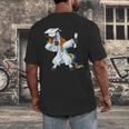Unicorn Student Graduation 2022 Boys Girls Teenagers Teen Men's Back Print T-Shirt