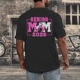 Wrestling Senior Mom Wrestling Senior 2026 Graduation Men's Back Print T-Shirt