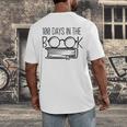 100 Days Of SCHOOKBook Nerd Book Lover Reading Librarian Boo Men's Back Print T-Shirt