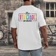8th Eighth Grade Graduation 2025 Graduate Last Day Of School Men's Back Print T-Shirt