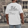 Abibliophobia The Fear Of Running Out Of Books Men's Back Print T-Shirt