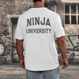 Antisocial NINJA UNIVERSITY Introvert Sarcastic Men's Back Print T-Shirt Antisocial NINJA UNIVERSITY Introvert Sarcastic Men's Back Print T-Shirt
