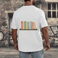 Applied Behavior Analysis Book Wildflower ABA RBT Therapist Men's Back Print T-Shirt Applied Behavior Analysis Book Wildflower ABA RBT Therapist Men's Back Print T-Shirt