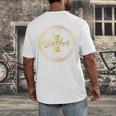 Barbershop Apparel Barber School Graduation Men's Back Print T-Shirt