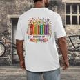 Boho Floral Book Big Fan Of Human Rights Liberal Protest Men's Back Print T-Shirt