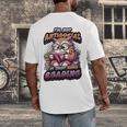 Book Lover Owl Reading Books Introvert Bookworm Men's Back Print T-Shirt Book Lover Owl Reading Books Introvert Bookworm Men's Back Print T-Shirt