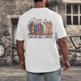 Book Lovers I Have No Shelf Control Men's Back Print T-Shirt