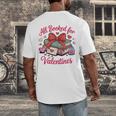 All Booked For Valentines Book Lover Teachers Men's Back Print T-Shirt All Booked For Valentines Book Lover Teachers Men's Back Print T-Shirt