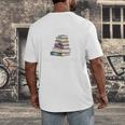 Books The Original Handheld Device Book Librarian Premium Men's Back Print T-Shirt
