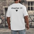 Chapter 13 Book Lovers Readers & Authors 13th Birthday Men's Back Print T-Shirt