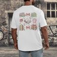 Christmas Book Lover Reading Reader Men Women Kids Xmas Men's Back Print T-Shirt Christmas Book Lover Reading Reader Men Women Kids Xmas Men's Back Print T-Shirt
