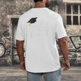 Class Of 2017 Senior Graduation Men's Back Print T-Shirt