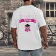 Class Of 2018 Preschool Graduation Girls Pre K Men's Back Print T-Shirt
