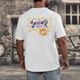 Class Of 2022 Senior Year 90's TV Style Graduation For Grad Men's Back Print T-Shirt