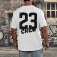 Class Of 2023 Seniors 23 Senior Graduation Idea Men's Back Print T-Shirt