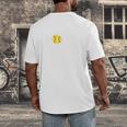 Class Of 2024 Senior Softball Player Graduation Men's Back Print T-Shirt