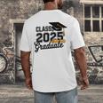 Class Of 2025 Graduate 2025 Graduation Senior 2025 Men's Back Print T-Shirt