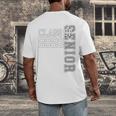 Class Of 2026 Senior 2026 Graduation 2026 Student Kids Men's Back Print T-Shirt