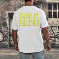 Class Of 2027 Future Graduation Tee T-Shirt Men's Back Print T-Shirt