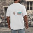 Coffee And Books Men's Back Print T-Shirt