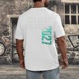 College Grad Class Of 2027 Graduation Men's Back Print T-Shirt